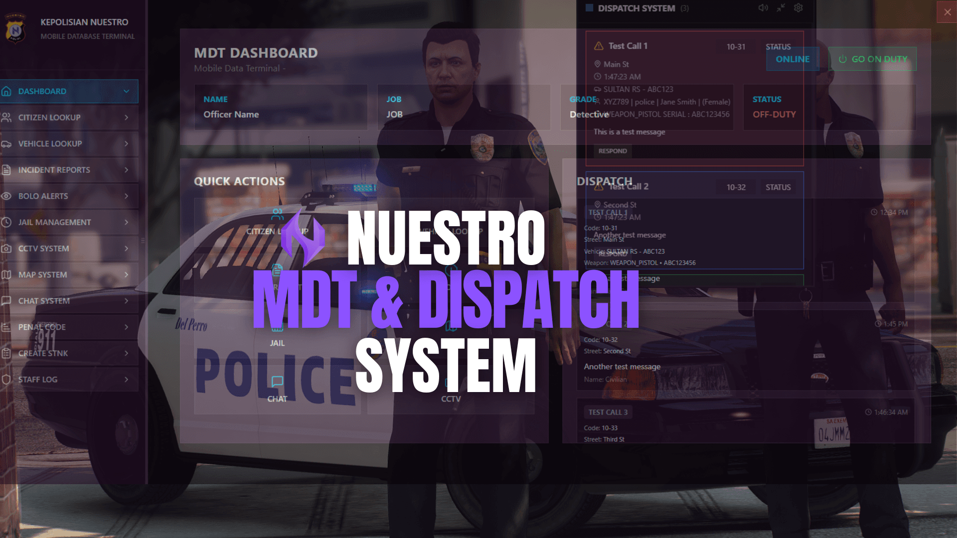 MDT & DISPATCH SYSTEM